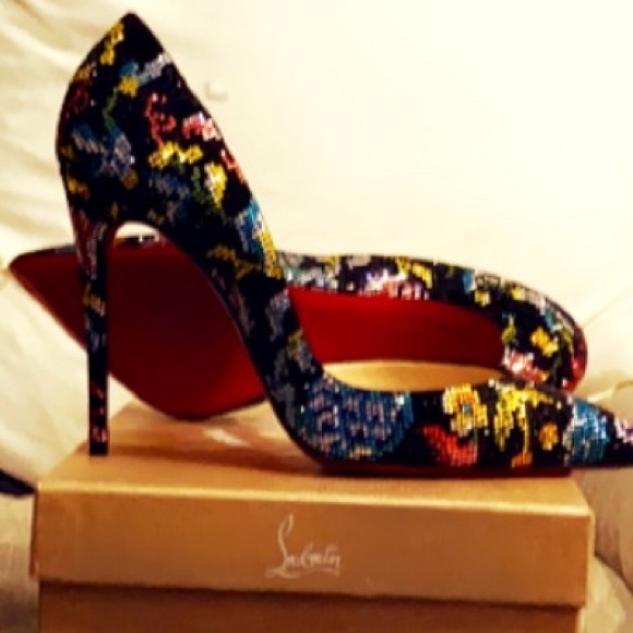 CHRISTIAN LOUBOUTIN CRYSTAL Iriza - Picture 3 of 8